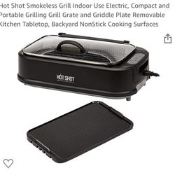 Hotshot Smokeless InDoor Electric Grill - Brand New In Box 