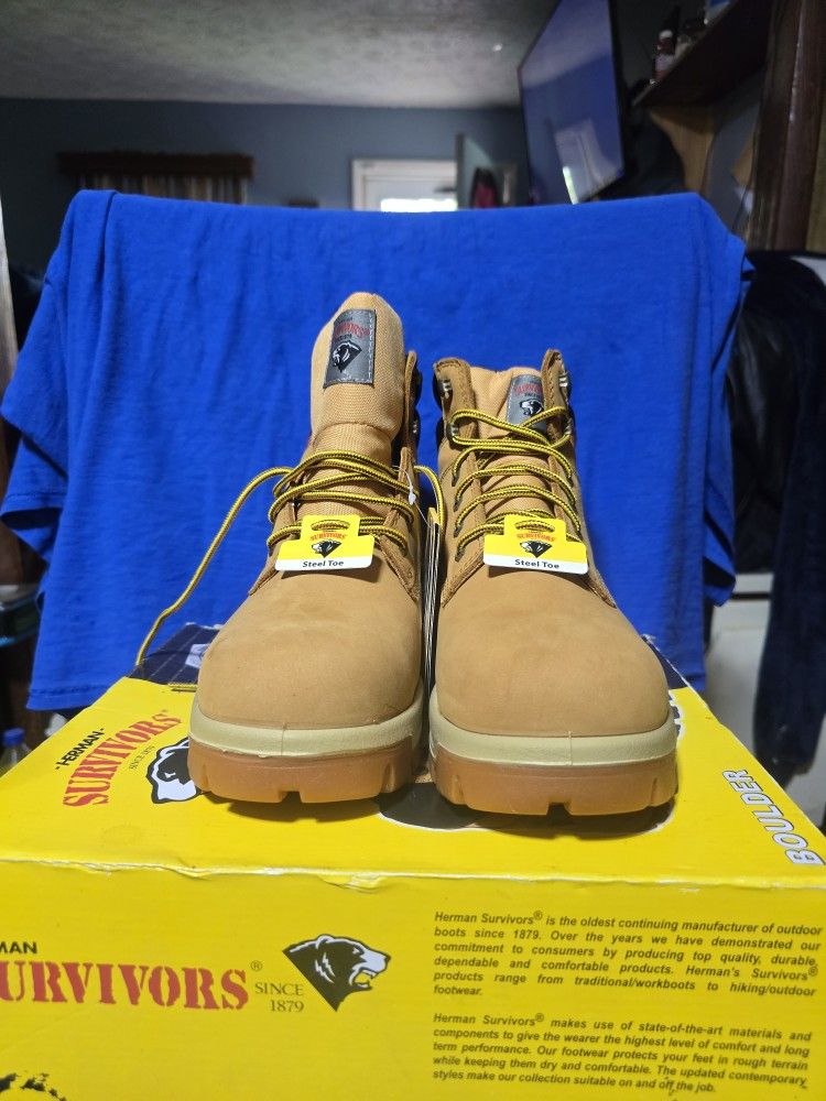 Survivors Steel Toe Work Boot