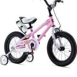 14” RoyalBaby Kids Bike EZ Freestyle Training Free Balance to Pedal Easy Learning Bicycle, for Toddlers to Big Kids (ages 3-5)