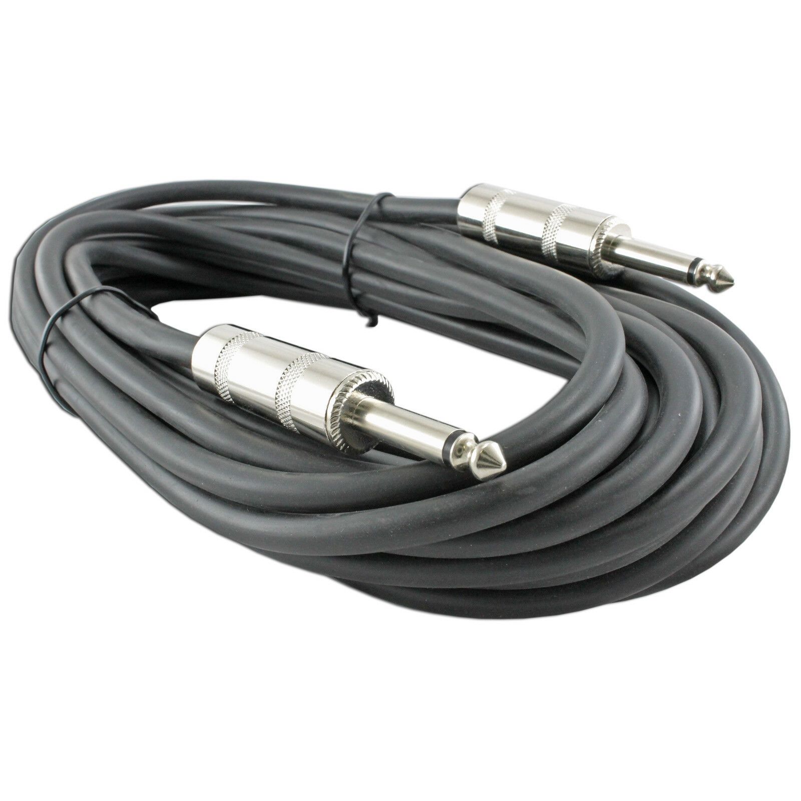 25 Inch Mono 1/4 Audio Cable — Audio, Sound, Stage, Studio, Recording, DJs, Miami, Gear, Equipment,