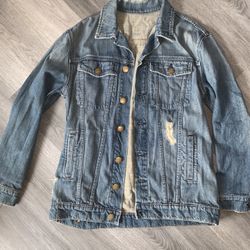 Current Elliott Unisex Denim Jacket 