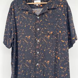 Rhude Rayon Tortoise Shirt Size Medium