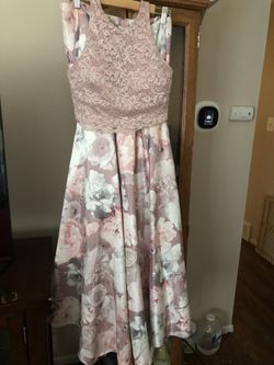 Two piece floral dress