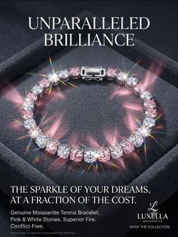 Moissanite bracelet