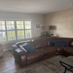 Peeling Leather Couch