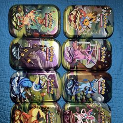 Prismatic Evolutions Pokemon Tin
