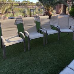 Patio chairs