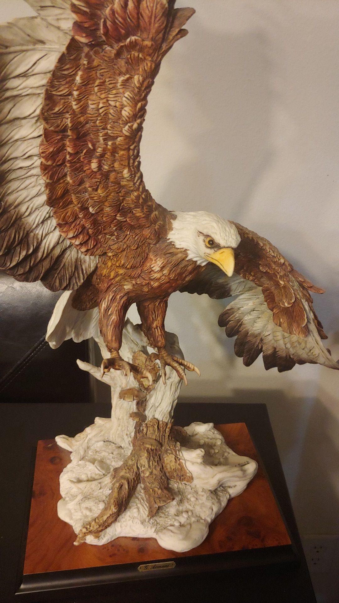 G. Armani Collectible Eagle statue