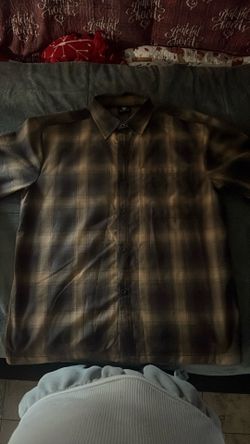 Brown Flannel Shirt