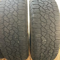 4.  275/65/20 Good Year Wrangler A/T