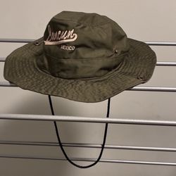olive drab bucket hat