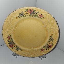 Six Vintage Dinner Plates