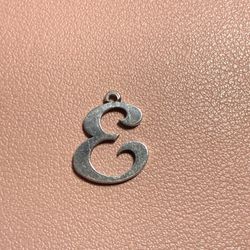 Large Initial ‘E’ James Avery Charm