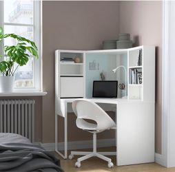IKEA MICKE Corner workstation table