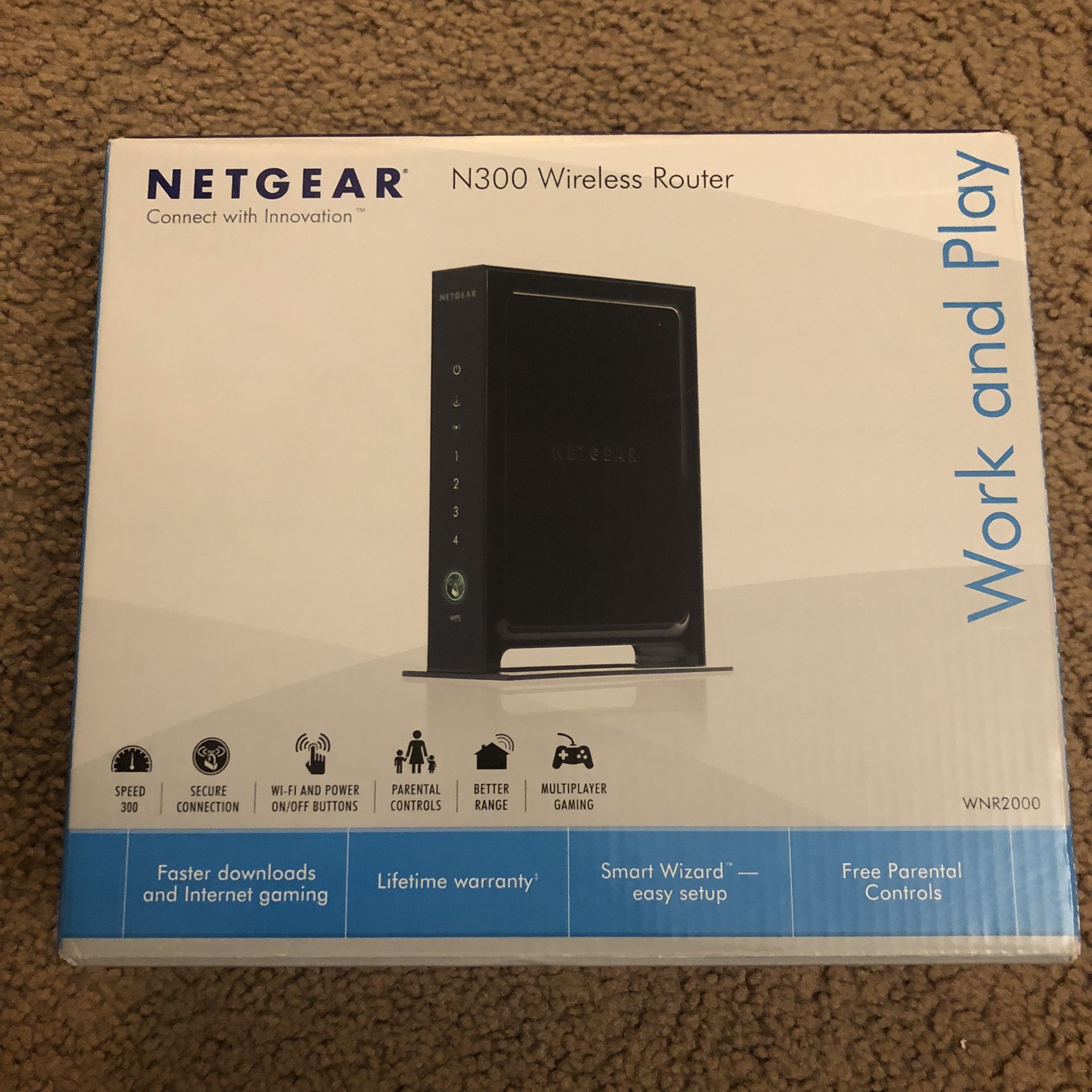 NETGEAR N300 WIRELESS ROUTER