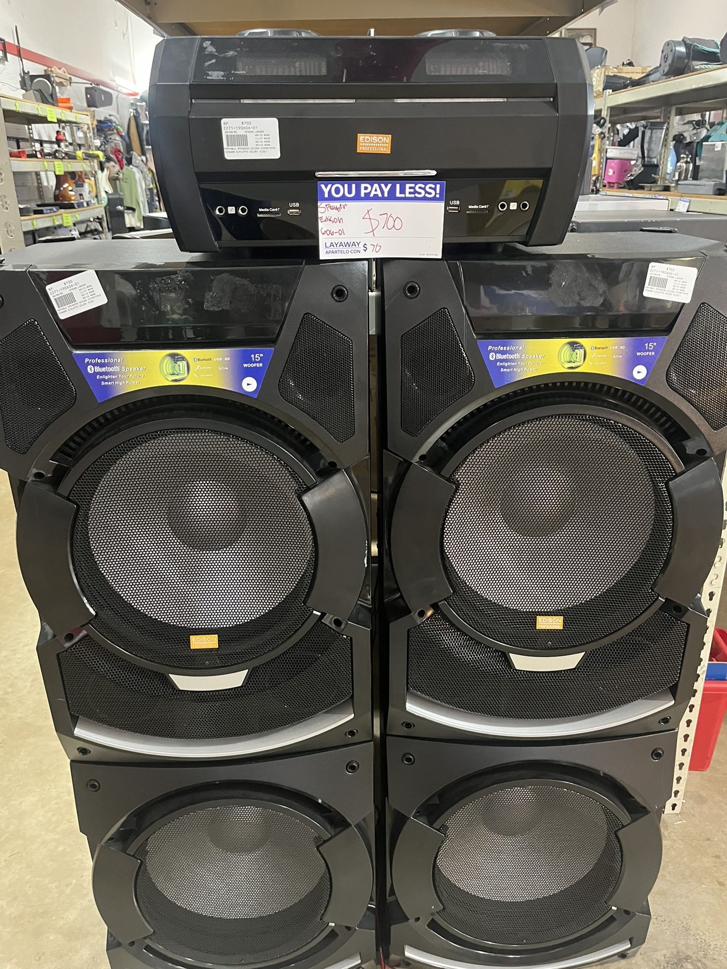 Edison Party Speaker