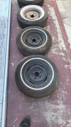 Tires and wheels