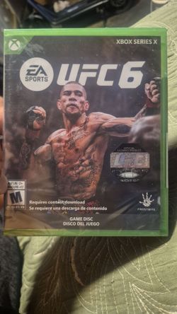 Ufc 6. And mlb the show.