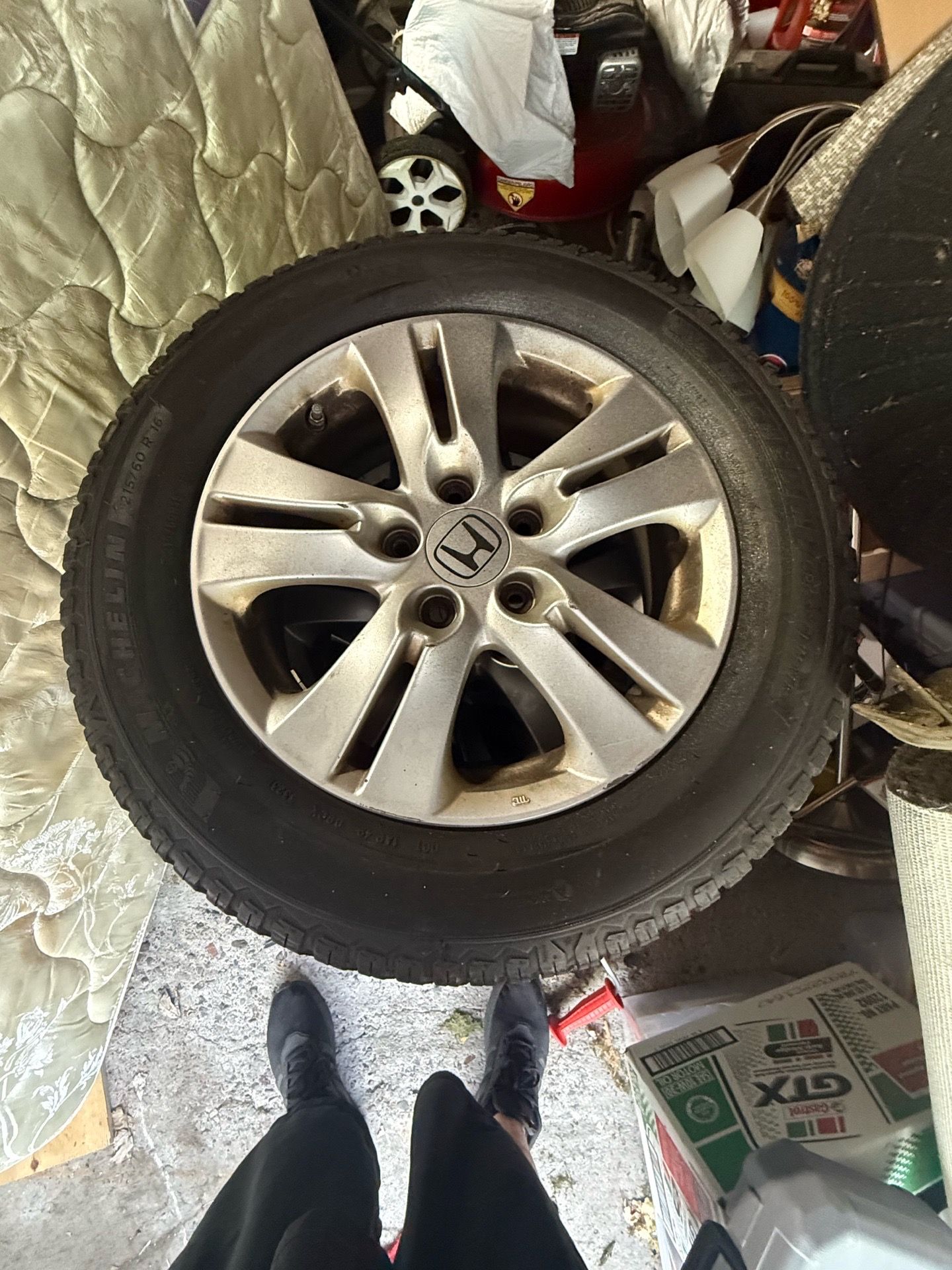 Honda accord rims and tires 5x115.3