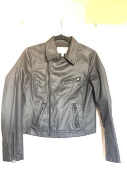 Banana Republic - waxy motorcycle jacket