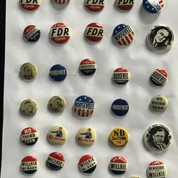 Vintage Political Lapel Pins 