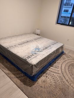 King mattress PILLOW TOP and box spring set (2pc - brand new) NEW KING-QUEEN-FULL-TWIN SIZE SETS MATTRESS AND BOX SPRING