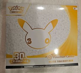 Pokemon center 30th Celebration ETB