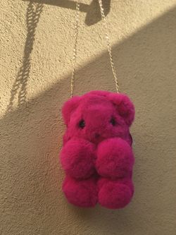 Teddy bear purse
