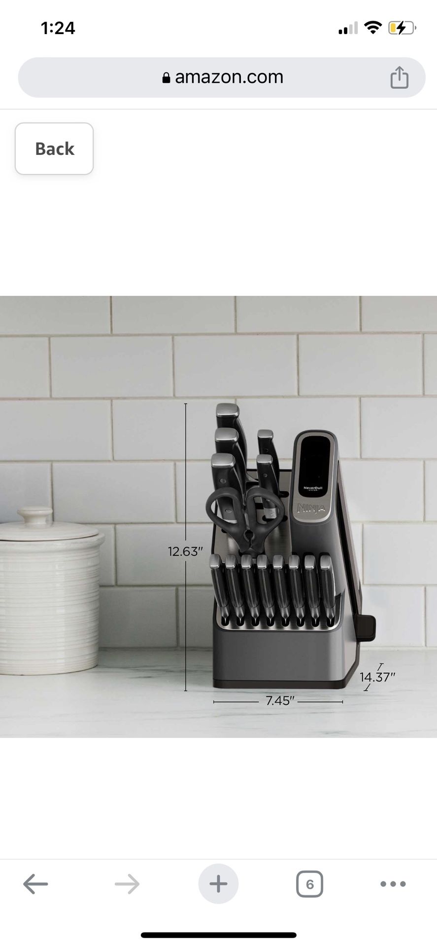 Ninja Foodi Never dull Knife System for Sale in Brooklyn, NY - OfferUp