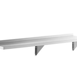 Brand New Stainless steel Shelf 12 X72 In - 16 Gauge