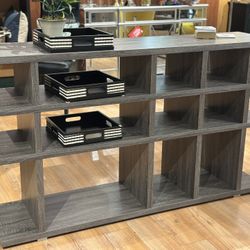Bookshelf / TV Console/ Console/ Shelving Unit