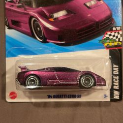 HOT WHEELS SUPER TREASURE HUNT 94 BUGATTI EB110 SS