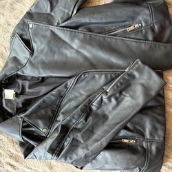 H&M Faux Leather Jacket