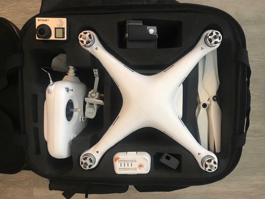 Phantom drone 2 with gopro4