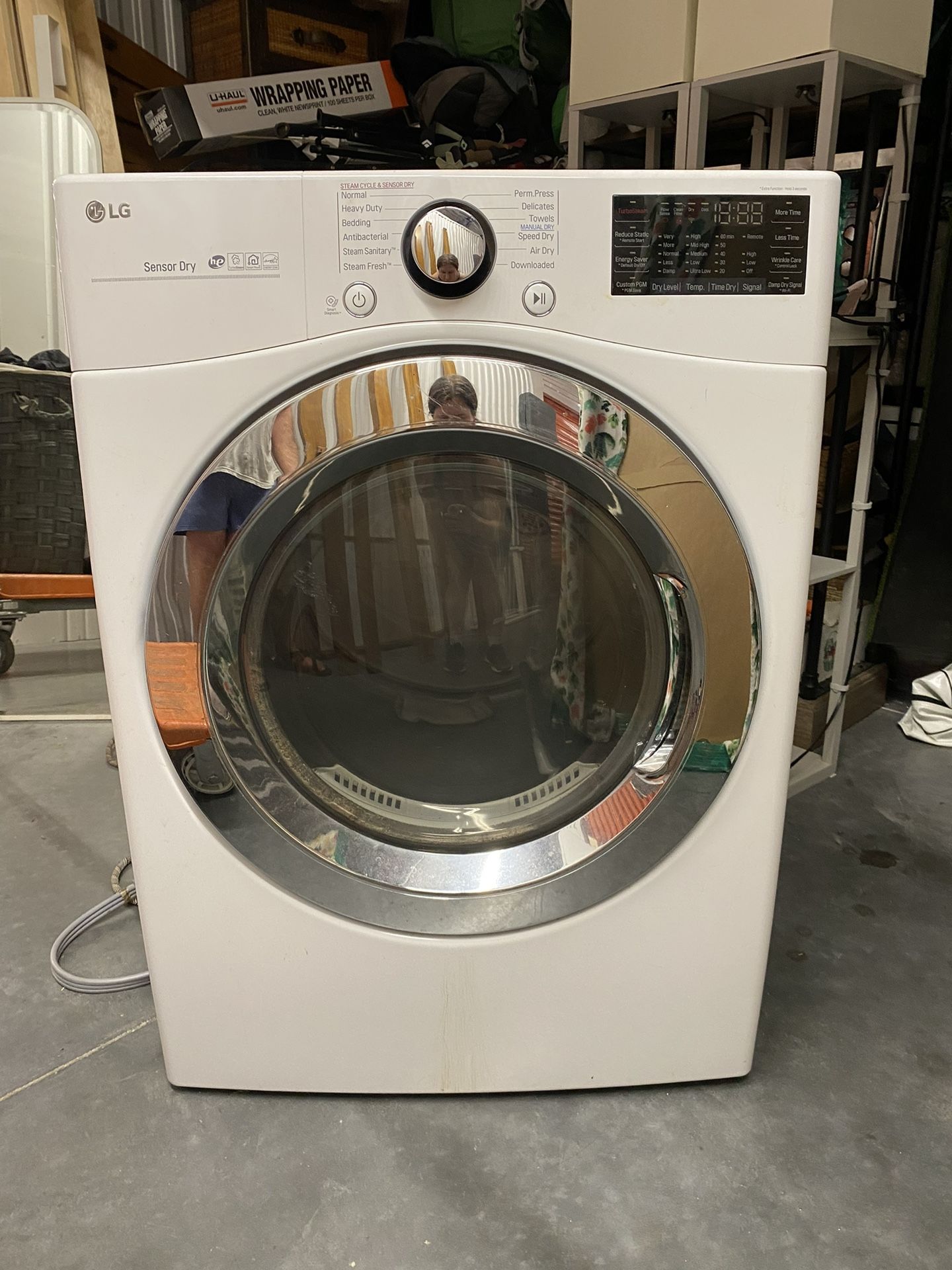 LG Rryer dlex3700w used