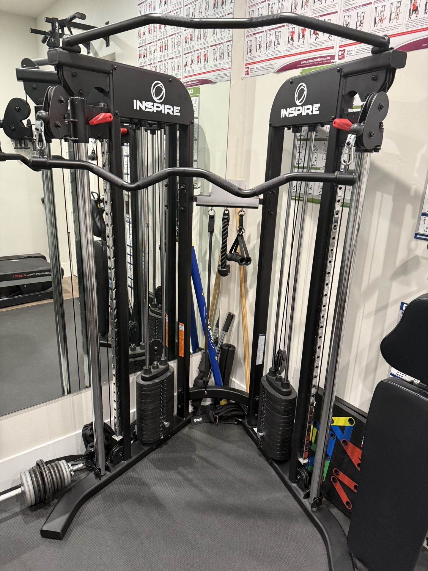 Inspire Fitness FTX Functional Trainer with Bench