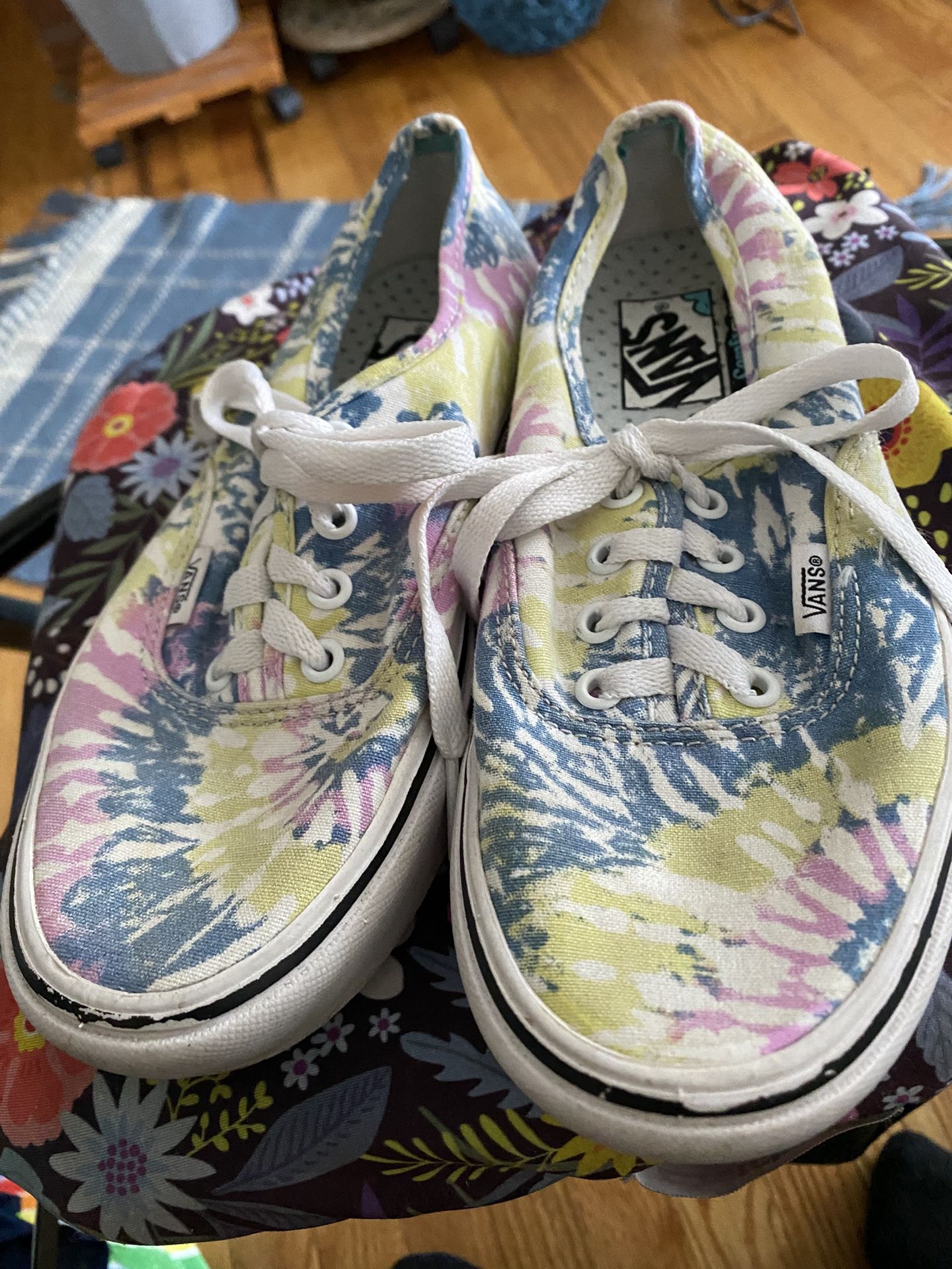Vans Mens Size 5 1/2 Womens Size 7 Multi Colored