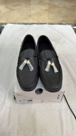 Aldo Sheremo Men's Bluish/grayish With Black Soles Moccasins Loafers. Size 10.5