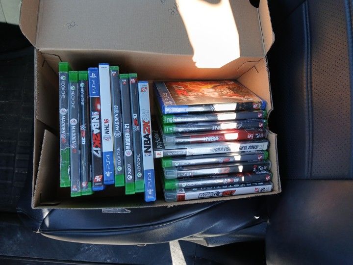 Xbox One, PS 4, PS 3, Playstation 2