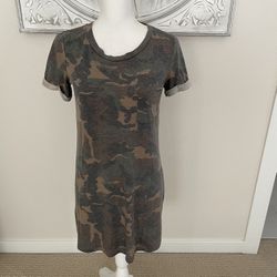 Forever 21 Camo T-Shirt Dress, Small