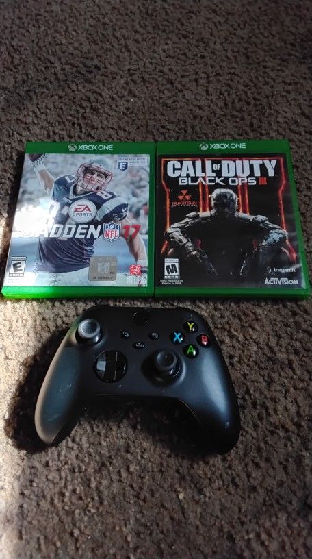 Wireless Xbox One Controller And Games