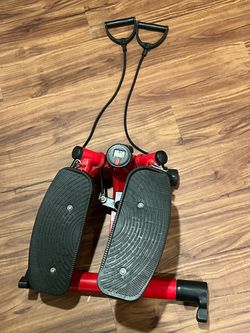 HARISON HR-349 Mini Stepper with Resistance Bands – Excellent Condition