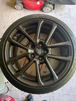 Subaru Wrx 5x114.3 18in. OEM Will clear brembo