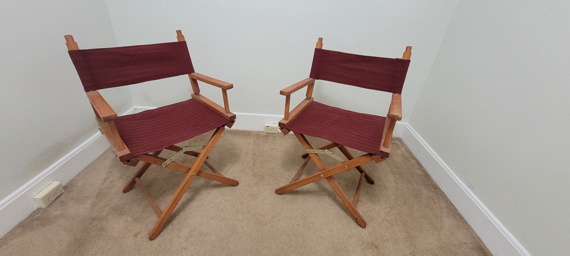 Pair of Director's Chairs