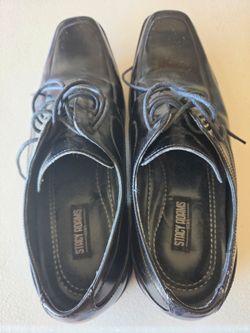 Stacy Adams - Calhoun Moc Toe Oxford - Black - 20117-001 M (D - medium) / 10