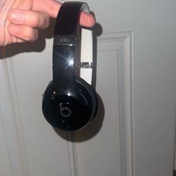 Beats Wired Headphones Black Solo