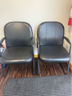 Office guest chairs (2)