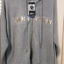 Anne Klein Sport Zip Up Hoodie, Jacket Size M