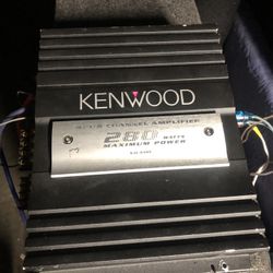 Kenwood 4 Channel Amplifier Good Working Condition