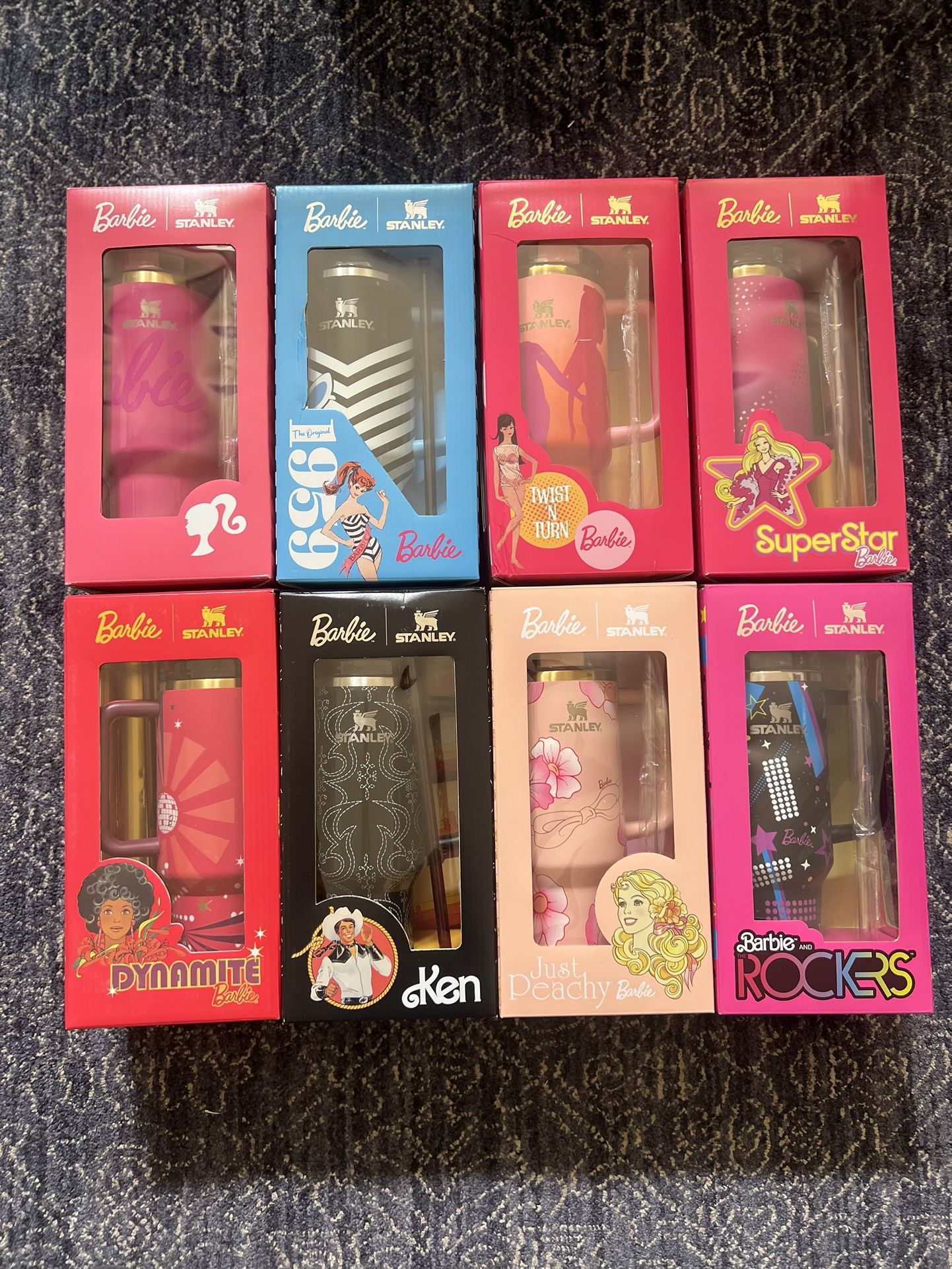 Barbie X Stanley 40oz Flow State Tumblers - Individual Or Full Set